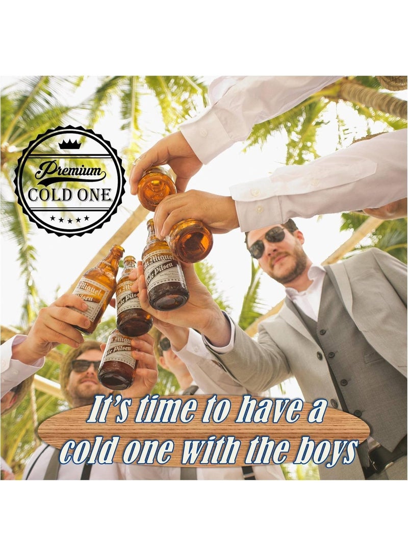 فتحات زجاجات بارتنر الأمريكي، فتحات زجاجات البيرة، فتحات سريعة 3 قطع من Premium Cold One. احترافية: مغطاة بالبلاستيك، فولاذ مقاوم للصدأ. 7 بوصة - Image 5